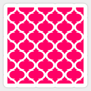 Moroccan Quatrefoil 31 Sticker